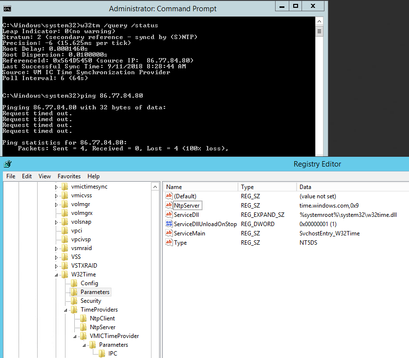 set pdc to local cmos