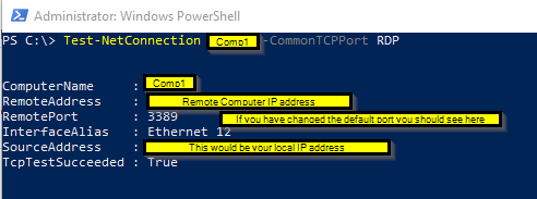 powershell enable remote desktop windows server 2019