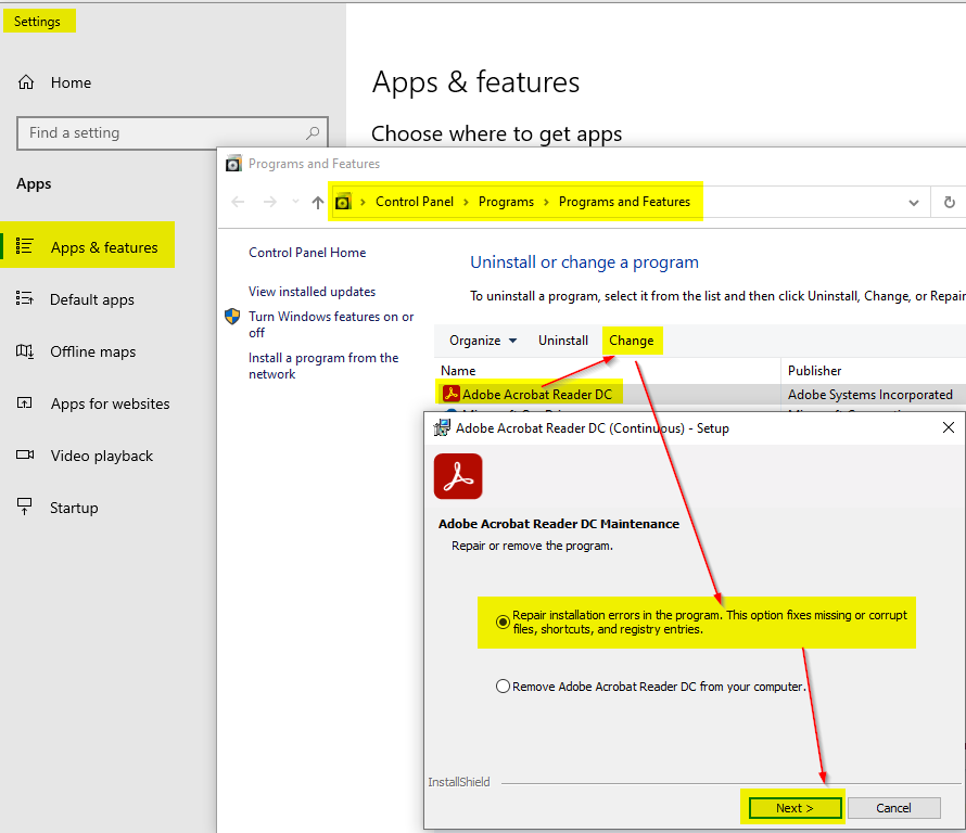 autommate update adobe acrobat reader